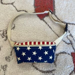 American flag belt bag
